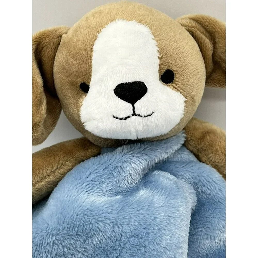 Carters Puppy Dog Lovey Plush‎ Security Blanket Blue 13 inch 2020
